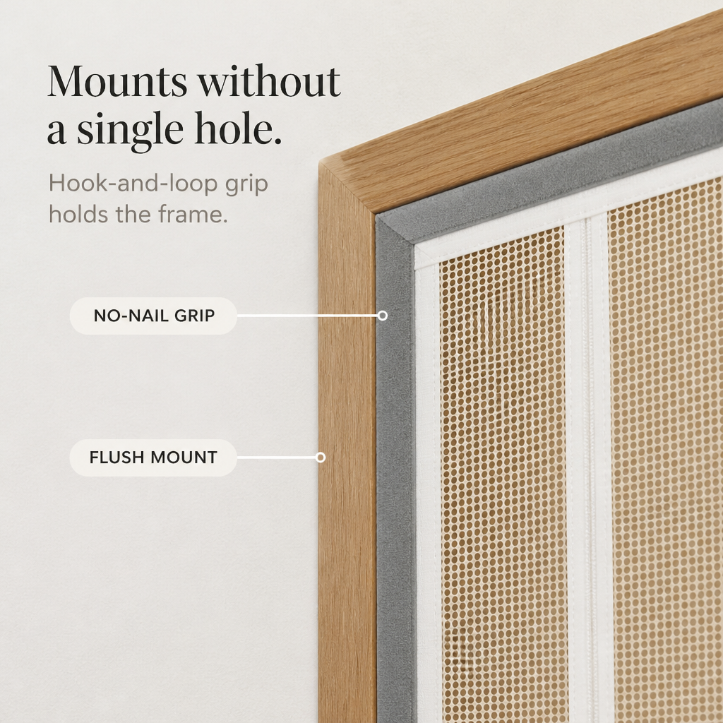 BreezePaw Zippered Mesh Doorway Screen - Elena Harper