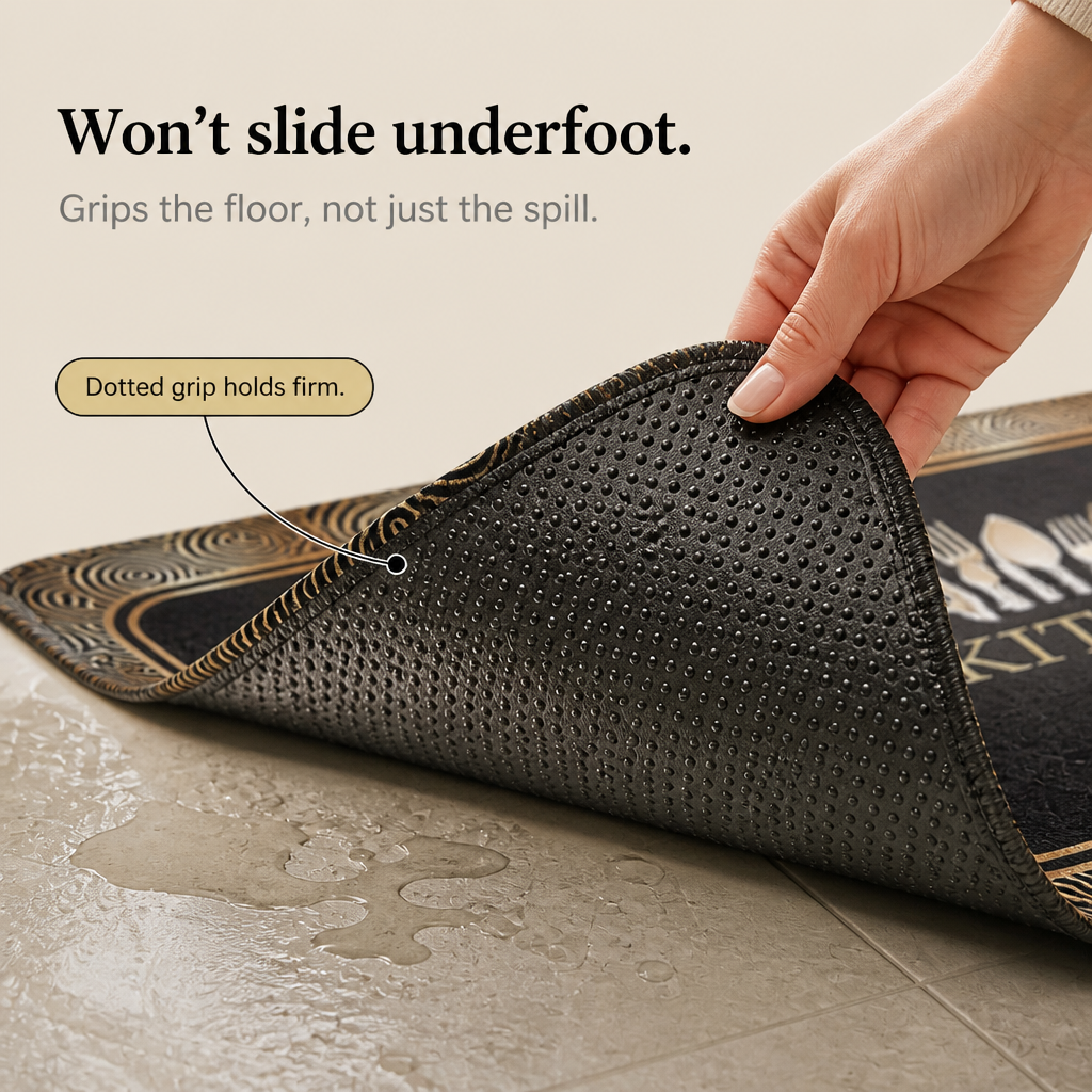 Dryhaven Absorbent Printed Kitchen Mat Set - Elena Harper