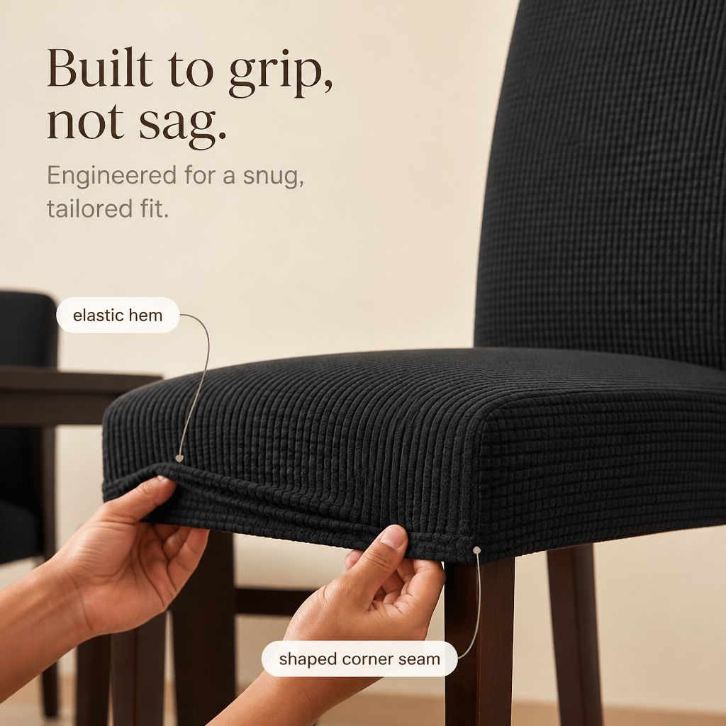 Chairloom Stretch Dining Chair Cover - Elena Harper