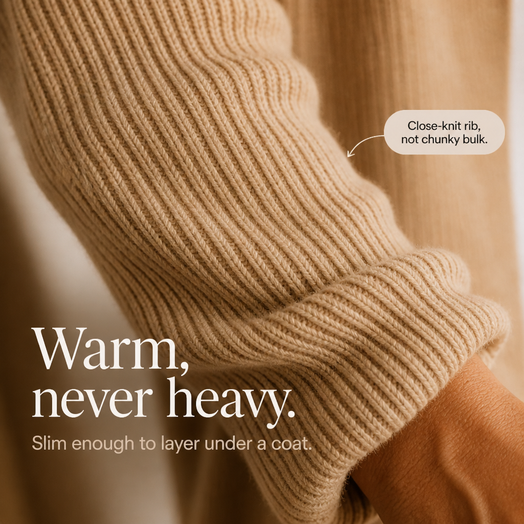 Drape & Rib Asymmetrical Neck Ribbed Button Cardigan - Elena Harper