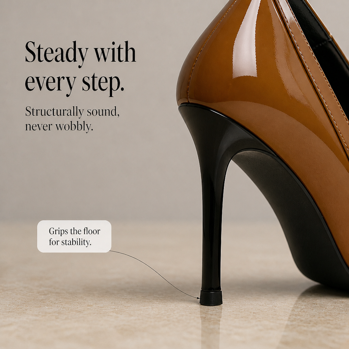 Duvall Poise Pointed-Toe Cushioned Stiletto Pumps - Elena Harper