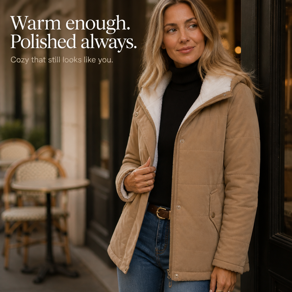 Coldbourne Thickened Hooded Puffer Jacket - Elena Harper