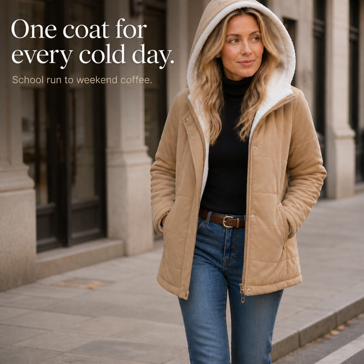 Coldbourne Thickened Hooded Puffer Jacket - Elena Harper