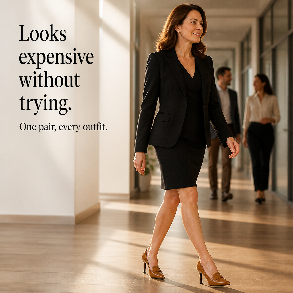 Duvall Poise Pointed-Toe Cushioned Stiletto Pumps - Elena Harper