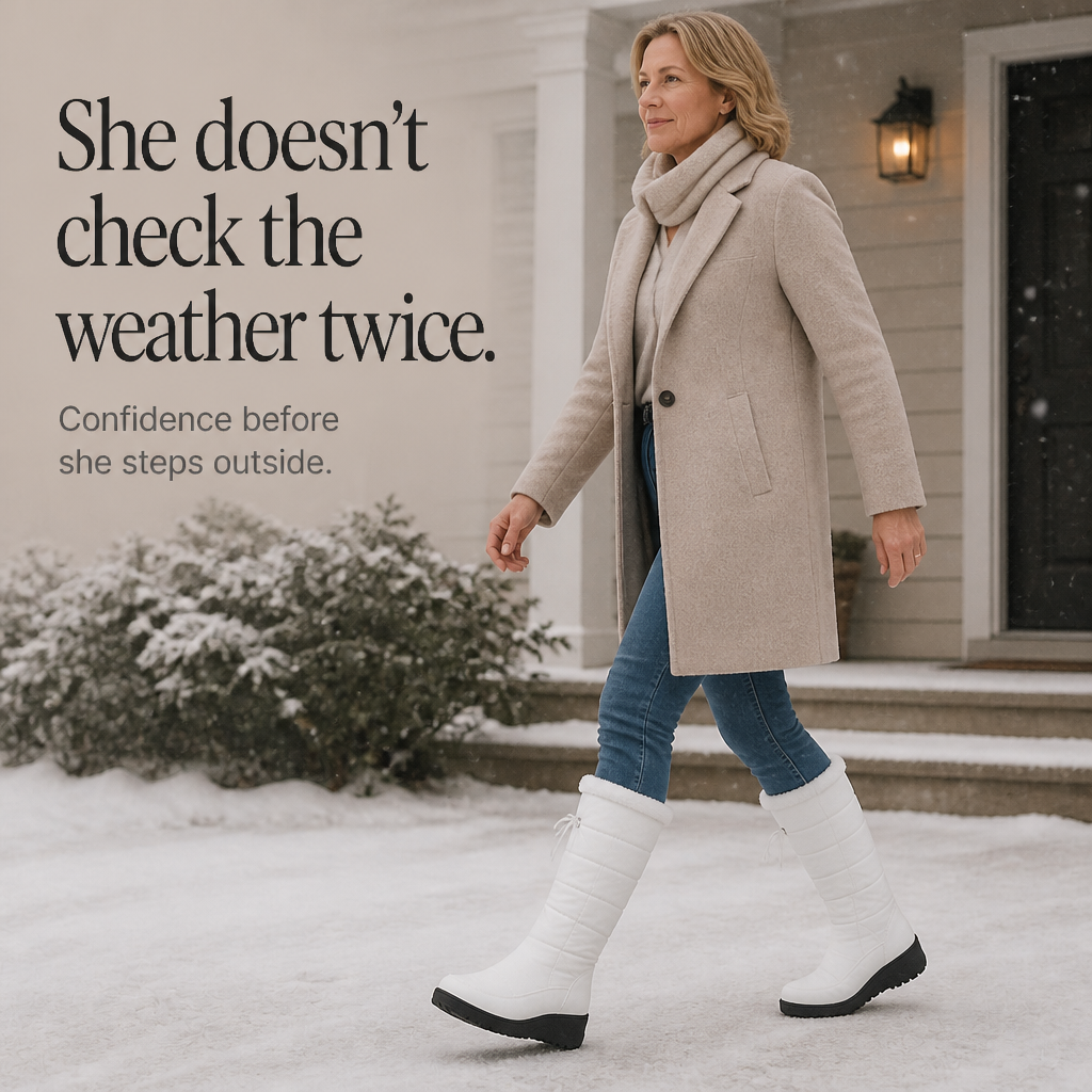 Calevra Drawstring Over-The-Knee Quilted Snow Boots - Elena Harper