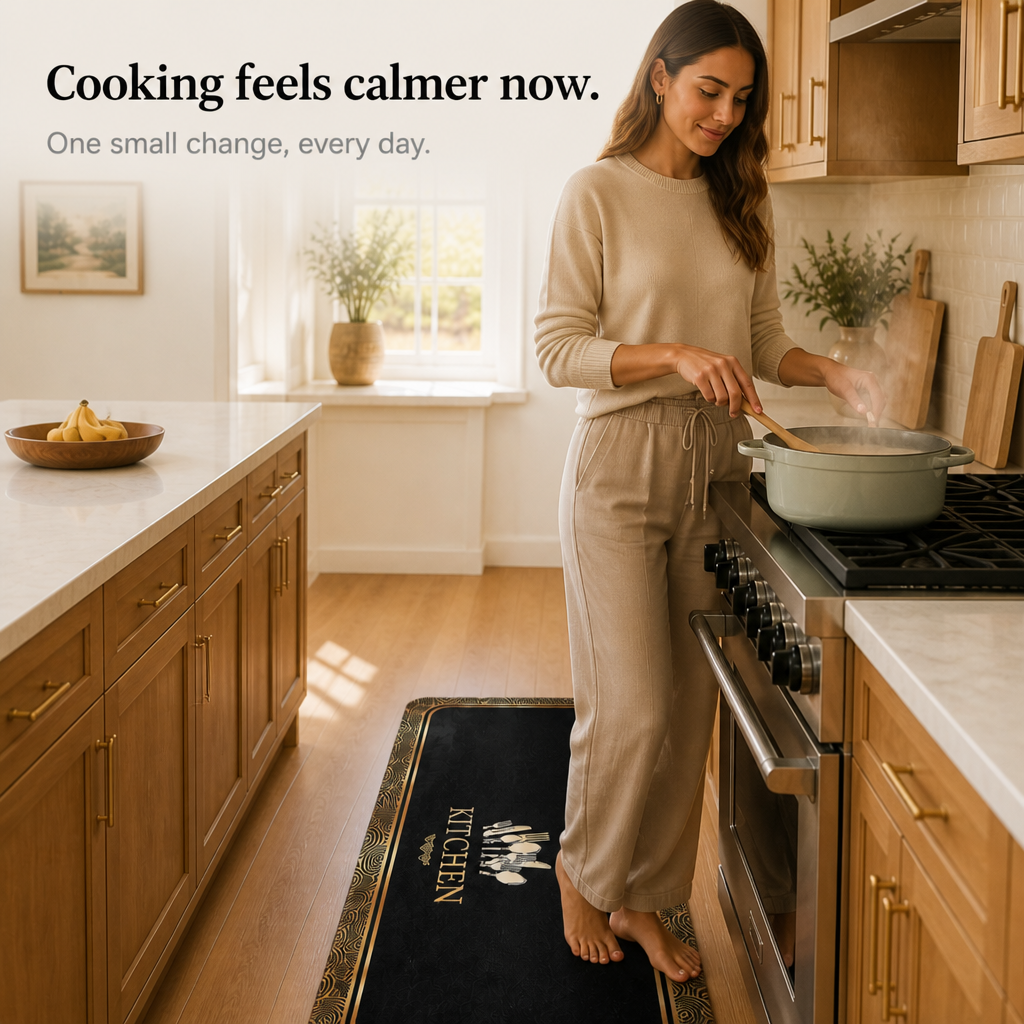 Dryhaven Absorbent Printed Kitchen Mat Set - Elena Harper