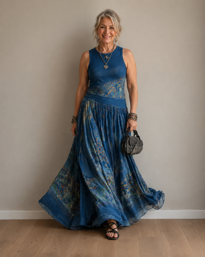 Nadine™ | Airy Boho Maxi Dress