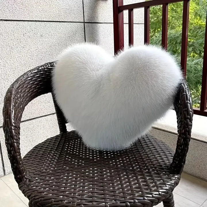 HeartNest A Cute Heart-Shaped Plush Pillow, view 4 - Elena Harper