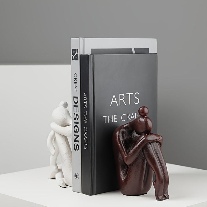 AbstractSculpt Unique Bookends for a Stylish Interior - Elena Harper