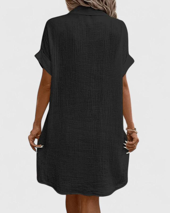 Gianelleza™  |  Sophisticated Midi Dress
