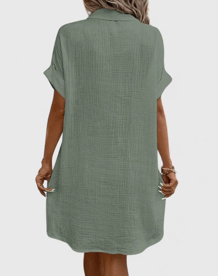 Gianelleza™  |  Sophisticated Midi Dress