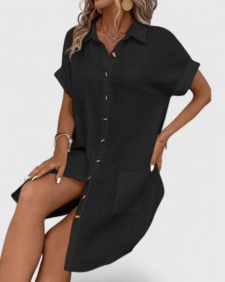 Gianelleza™  |  Sophisticated Midi Dress