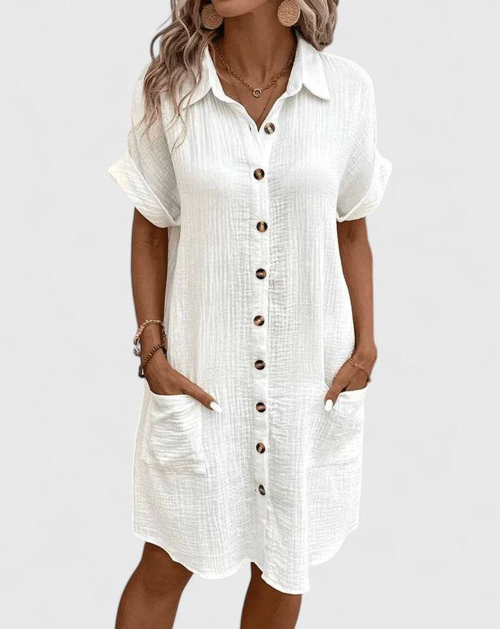 Gianelleza™  |  Sophisticated Midi Dress