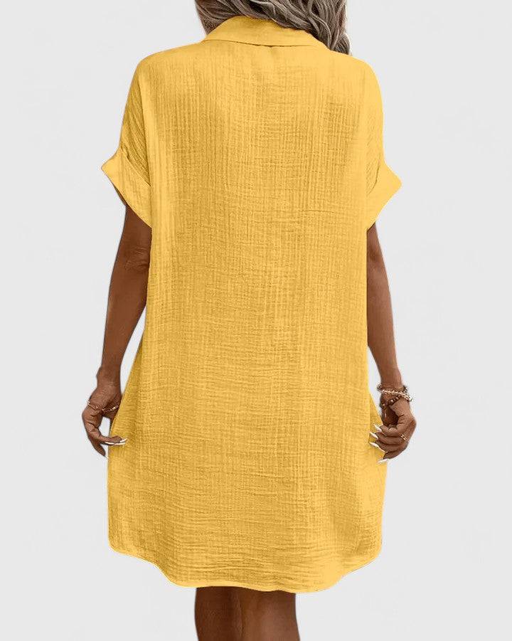 Gianelleza™  |  Sophisticated Midi Dress