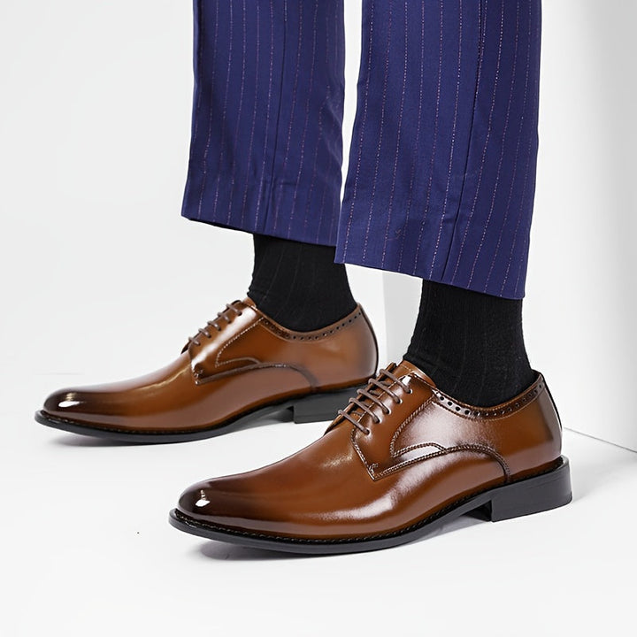 Classic Lace-Up Men's Shoes