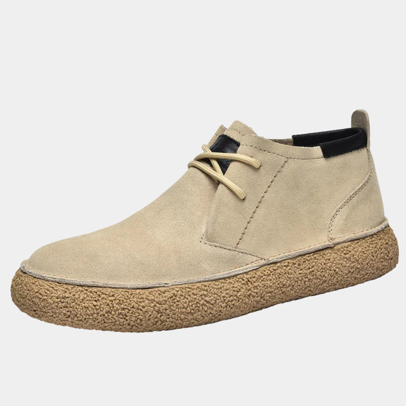 Men's High-Top Lace-Up Shoes - Elena Harper
