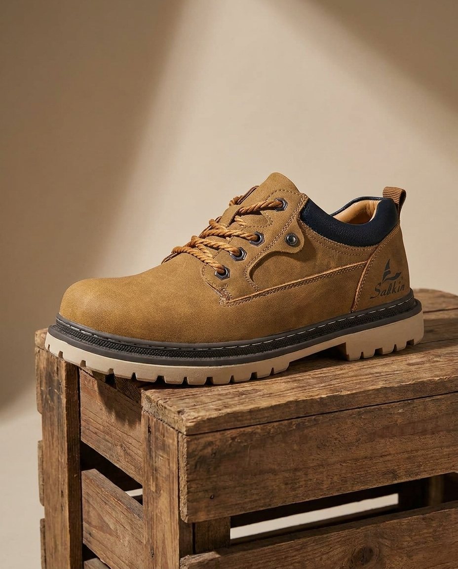 Men's Crêpe Sole Shoes - Elena Harper