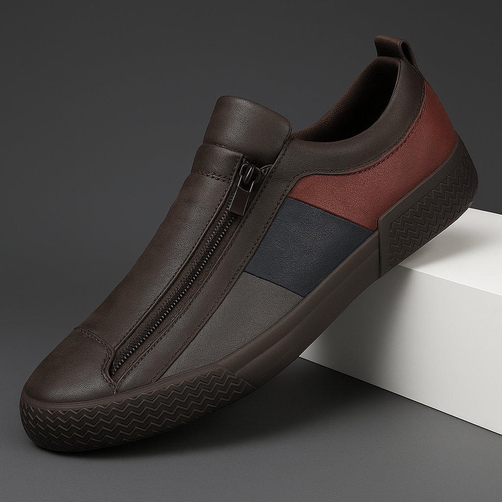 Men's Zip Shoes