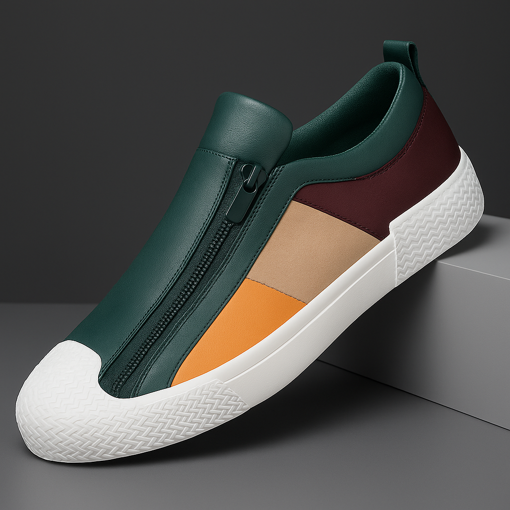 Men's Zip Shoes