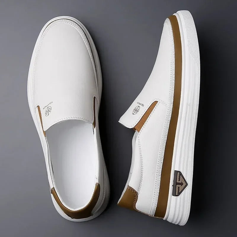 Men's Slip-On Shoes with Elastic Sides