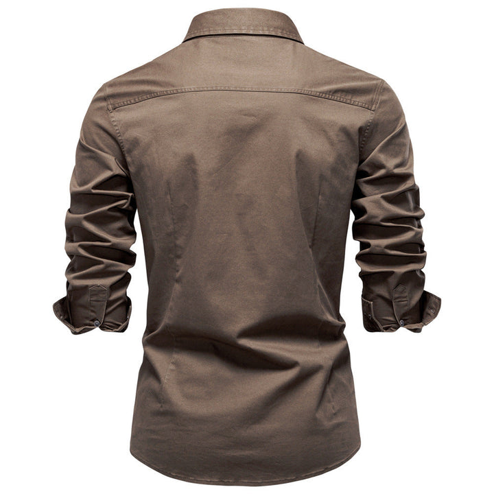 Men's Shirt with Two Buttoned Chest Pockets