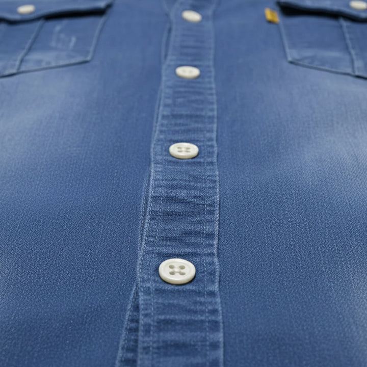 Men's Buttoned Chest Pocket Shirt - Elena Harper