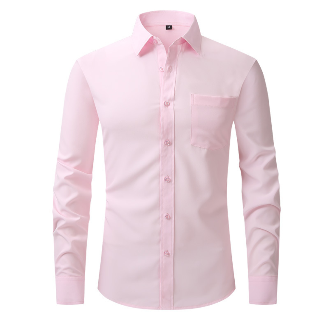 Men's Shirt with Chest Pocket - Elena Harper