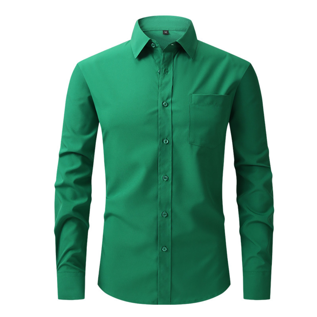 Men's Shirt with Chest Pocket - Elena Harper