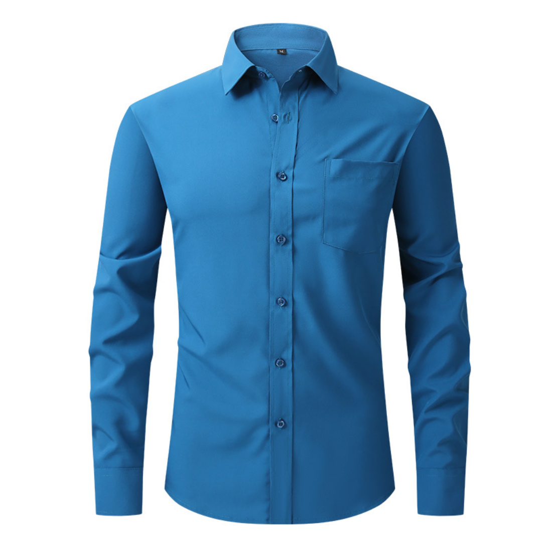 Men's Shirt with Chest Pocket - Elena Harper