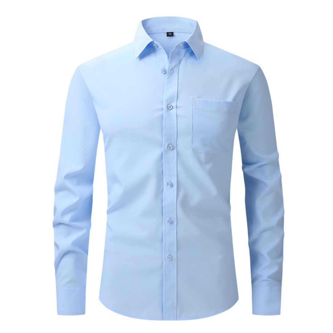 Men's Shirt with Chest Pocket - Elena Harper