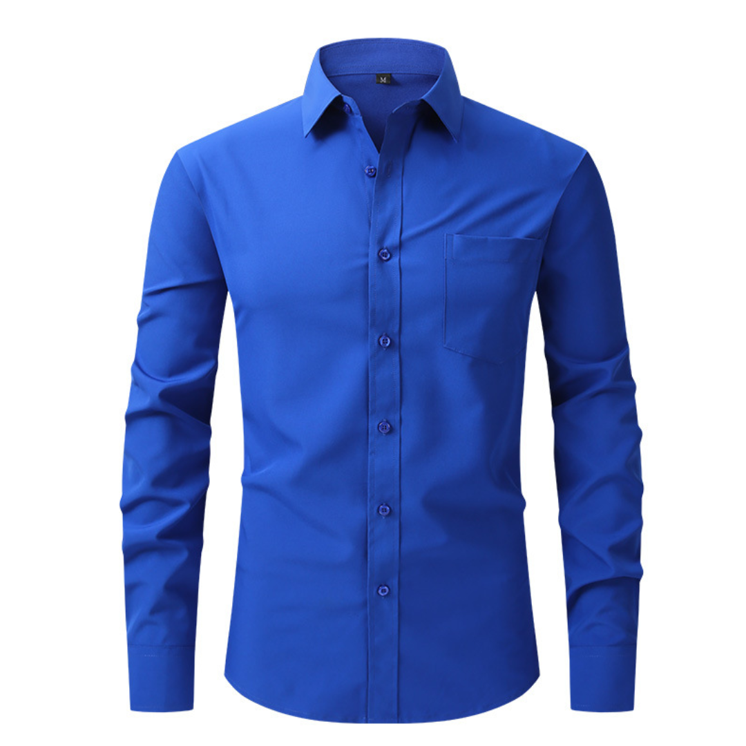 Men's Shirt with Chest Pocket - Elena Harper