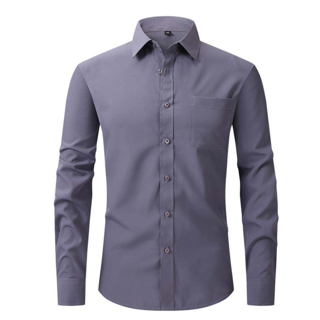 Men's Shirt with Chest Pocket - Elena Harper
