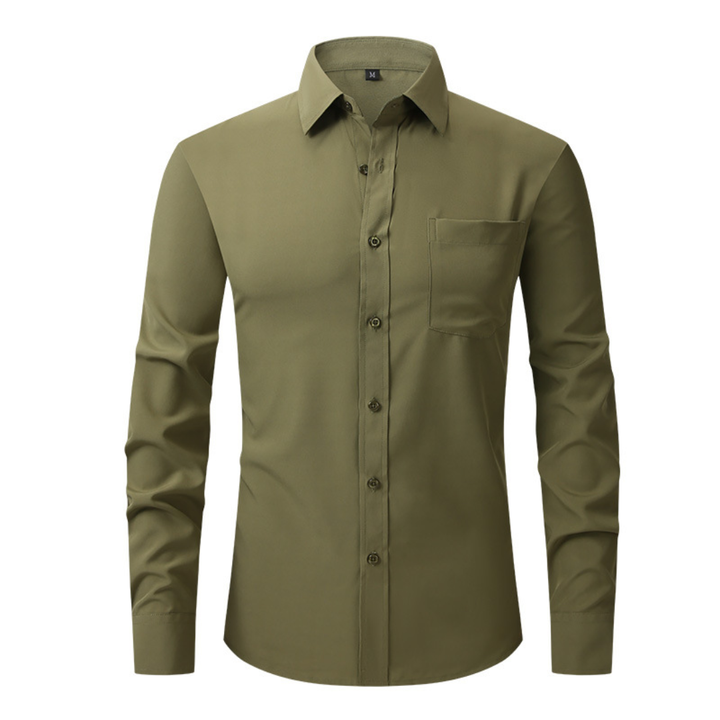 Men's Shirt with Chest Pocket - Elena Harper