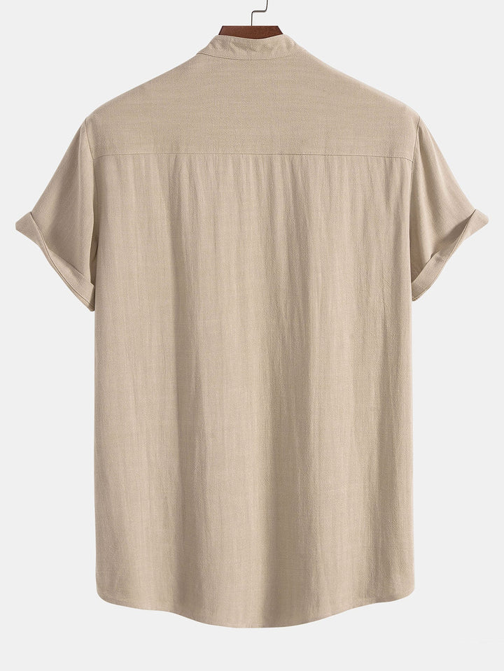 Men's Officer Collar Shirt - Elena Harper