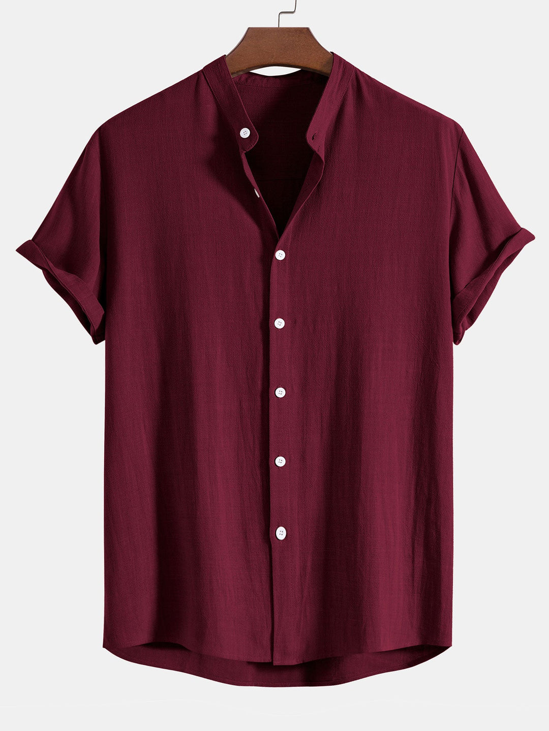 Men's Officer Collar Shirt - Elena Harper