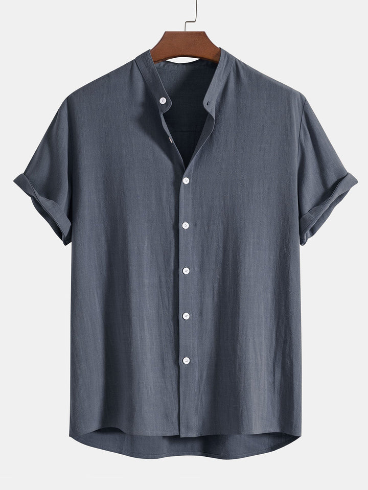 Men's Officer Collar Shirt - Elena Harper
