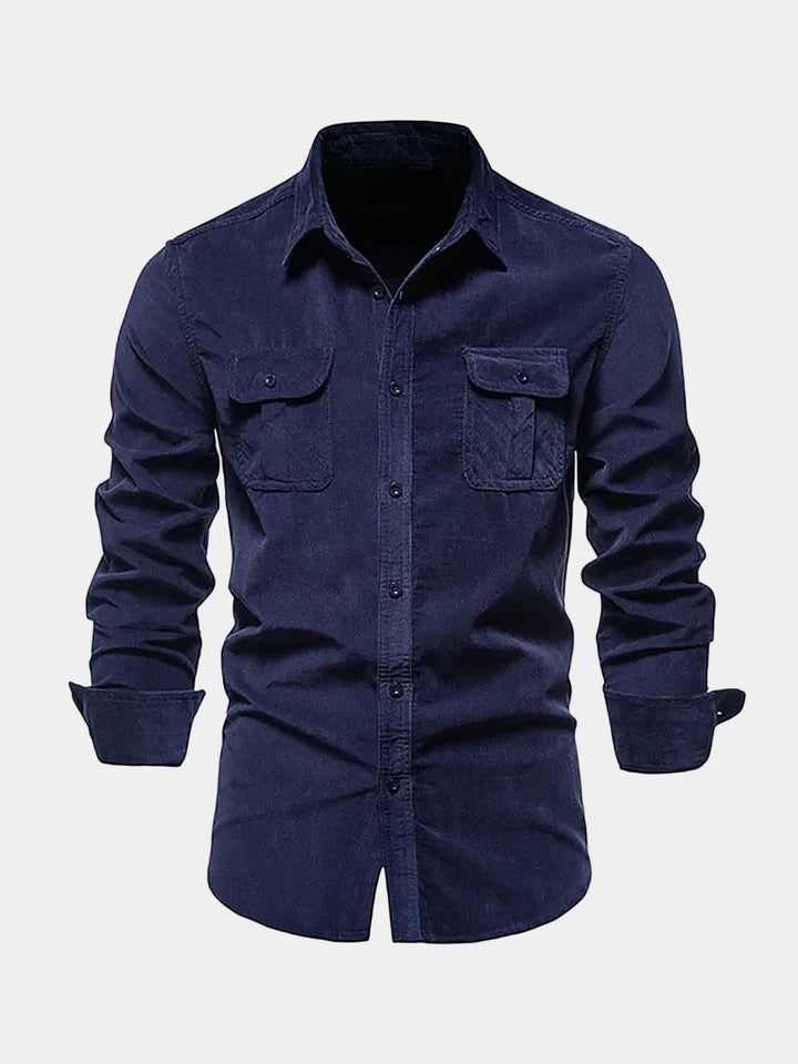 Men's Shirt with Chest Pockets