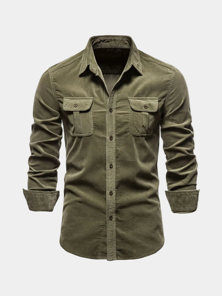 Men's Shirt with Chest Pockets