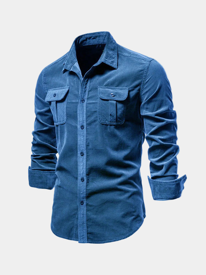 Men's Shirt with Chest Pockets