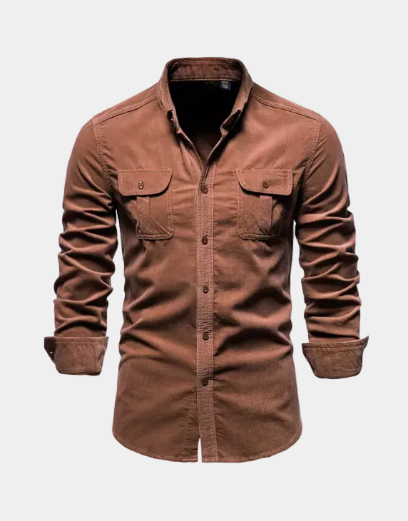 Men's Shirt with Chest Pockets