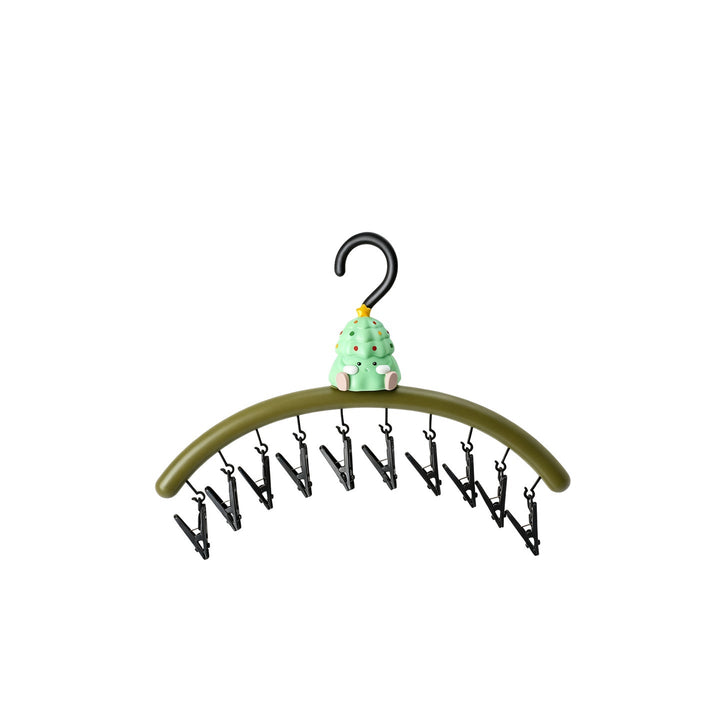 Christmas Tree Drying Rack with Clips, view 9 - Elena Harper