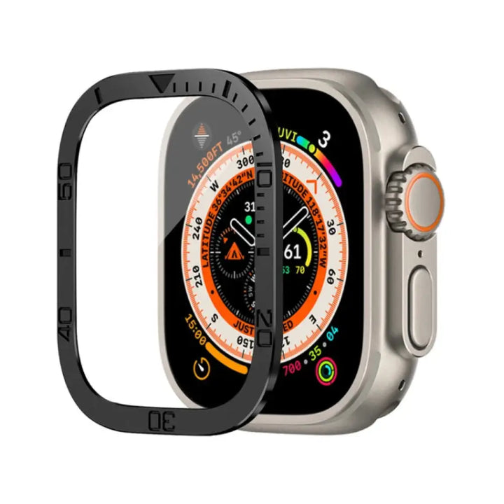 Ultra 49mm Screen Protector Watch Case - Retro Edge Bumper