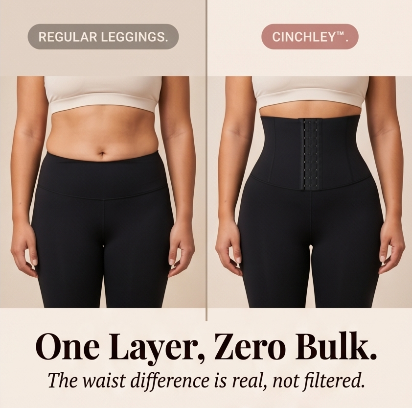 Cinchley Women's High-Waist Corset Leggings - Elena Harper