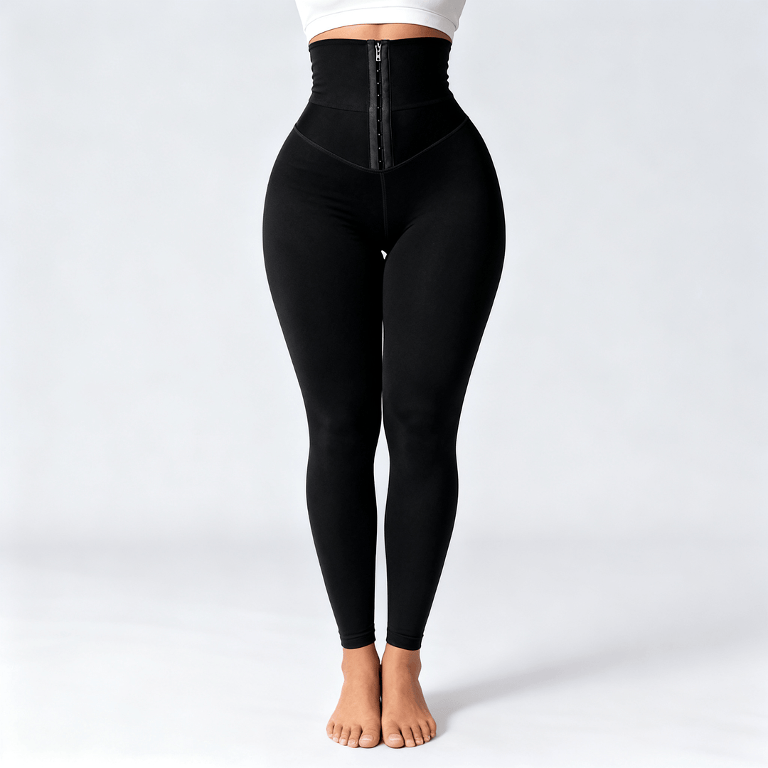 Cinchley Women's High-Waist Corset Leggings - Elena Harper
