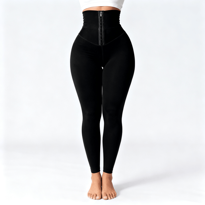 Cinchley Women's High-Waist Corset Leggings - Elena Harper