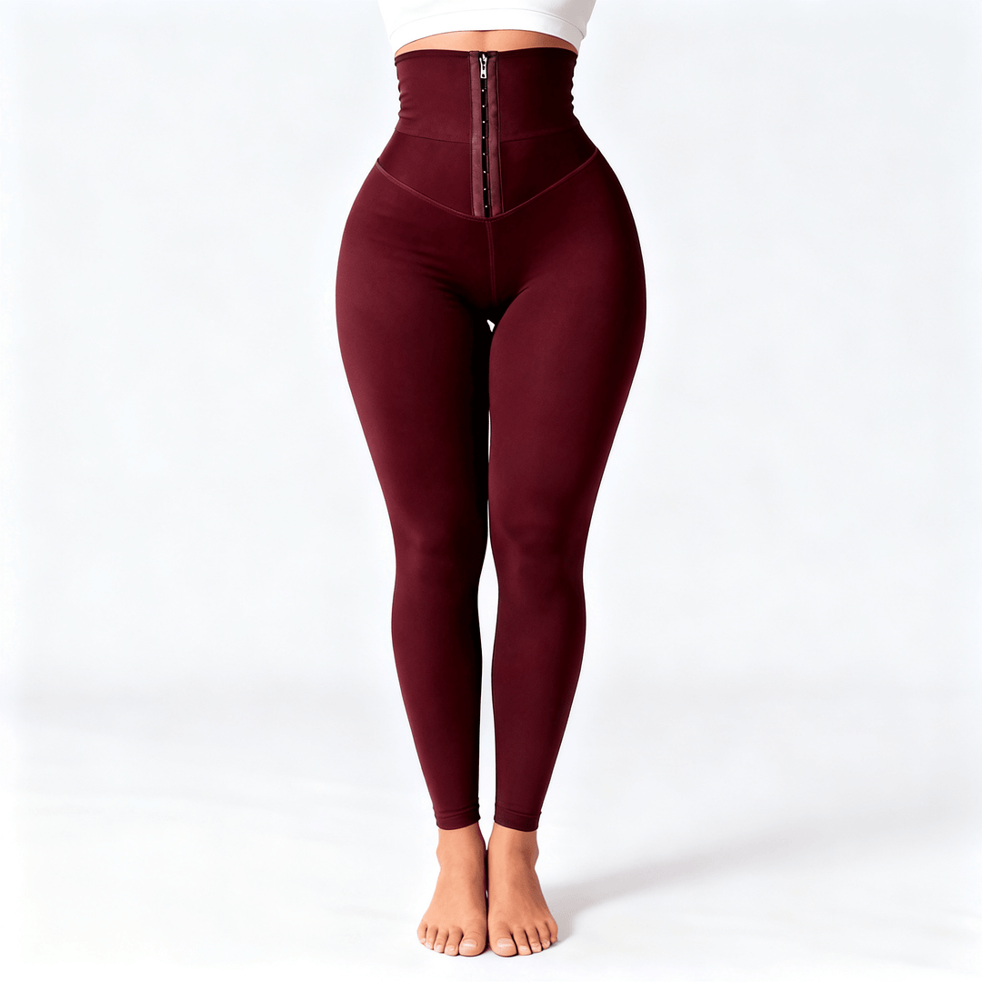 Cinchley Women's High-Waist Corset Leggings - Elena Harper