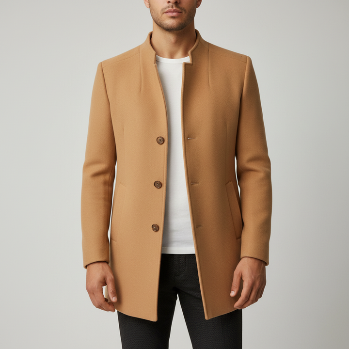 Classic Autumn Coat, view 7 - Elena Harper
