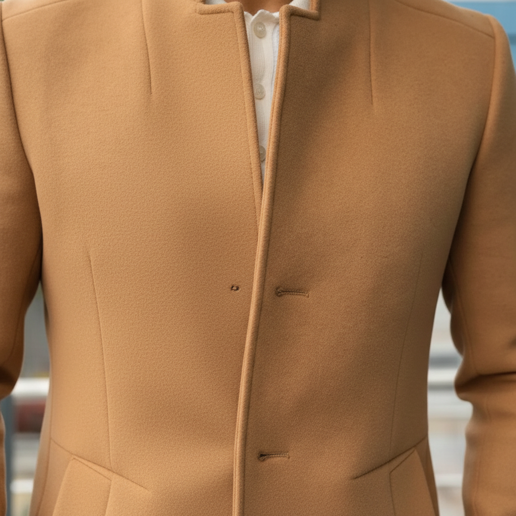 Classic Autumn Coat, view 8 - Elena Harper