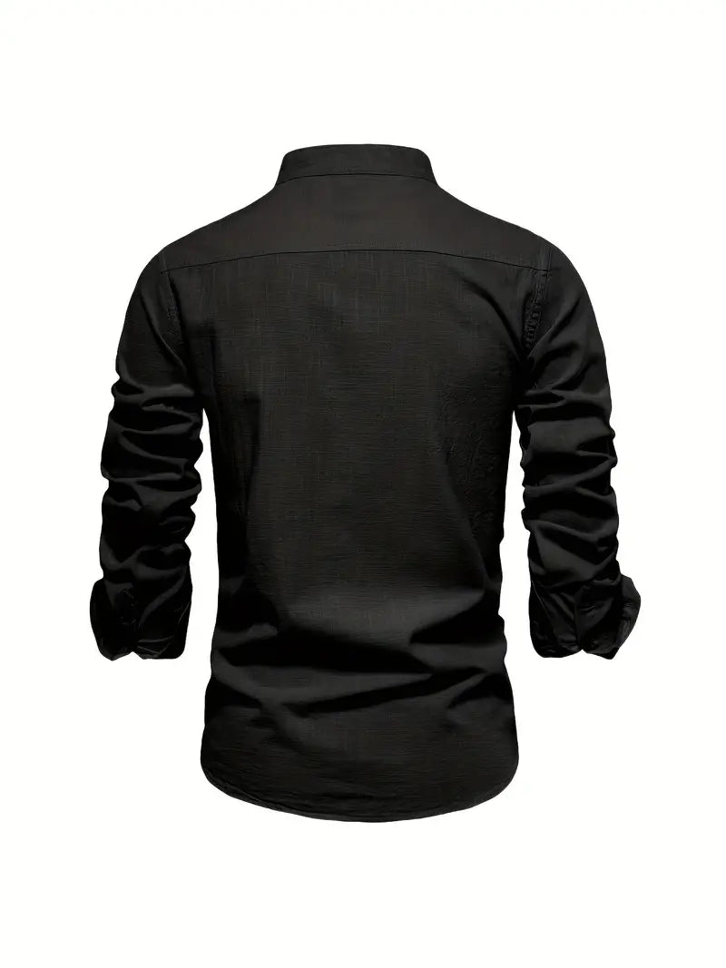 Men's Classic Button-Down Casual Shirt