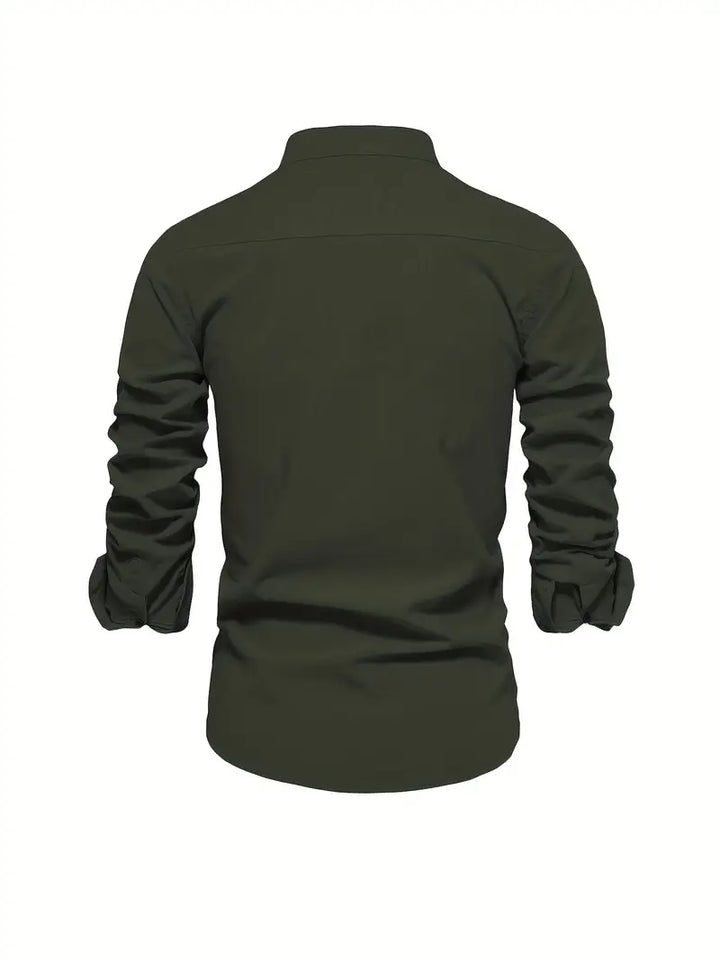 Men's Classic Button-Down Casual Shirt